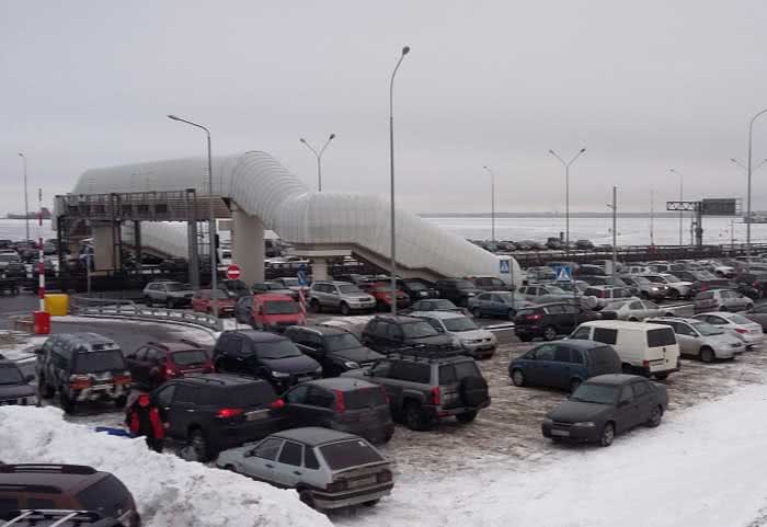 Куда приезжать и где оставлять автомобиль на дамбе?